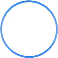 MERCO Multipack HP obstacle ring blue, 60 cm - Training Aid