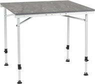 Travellife Sorrento tafel uitschuifbaar honeycomb dark grey 80 × 110 × 140 cm - Kempingový stôl