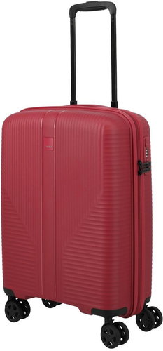 Travelite Air Stripe S Red - Suitcase - Main image