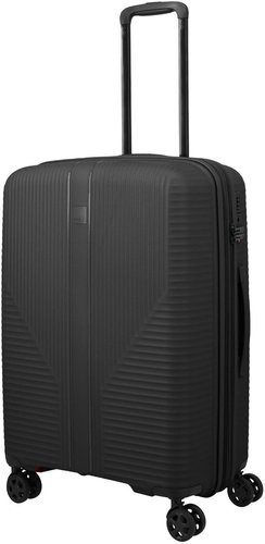 Travelite Air Stripe M Black - Suitcase - Main image