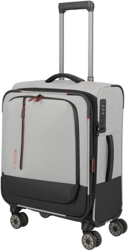 Travelite Crosslite 5.0 S exp. White Sand - Suitcase - Main image