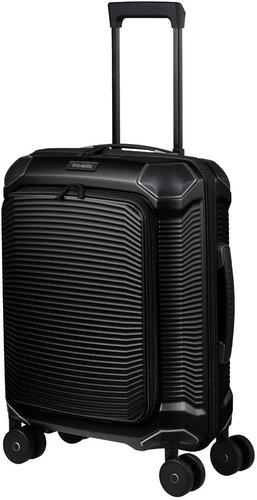 Travelite Millennium S Front pocket Black - Suitcase - Main image