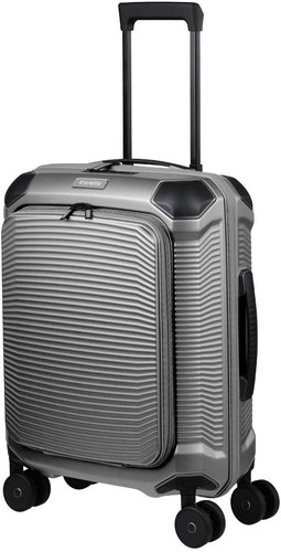 Travelite Millennium S Front pocket Silver - Suitcase - Main image