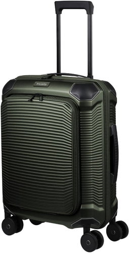 Travelite Millennium S Front pocket Pine Green - Suitcase - Main image