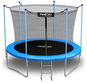 NEO-SPORT Trampolína 6 stop/183 cm, s vnitřní sítí + žebřík - Trampolína