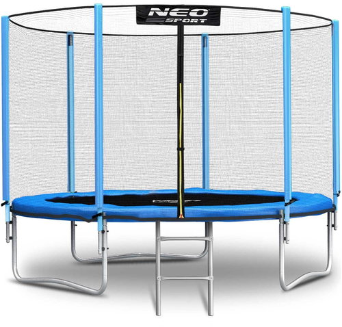 Neo-Sport Garden trampoline 8 ft / 252 cm with outdoor net and ladder - Trampoline - Main image