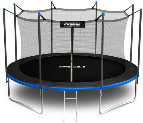 Neo-Sport Garden trampoline 13 ft / 404 cm with indoor net and ladder - Trampoline - Main image