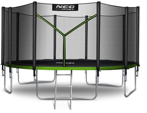 Neo-Sport Garden trampoline 15 feet / 465 cm with outdoor net and ladder - Trampoline - Main image