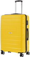 TRAVEL Z Big Bars Yellow vel. L - Cestovní kufr