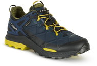 AKU Rocket DFS GTX leather, men's, blue/yellow - Trekking Shoes