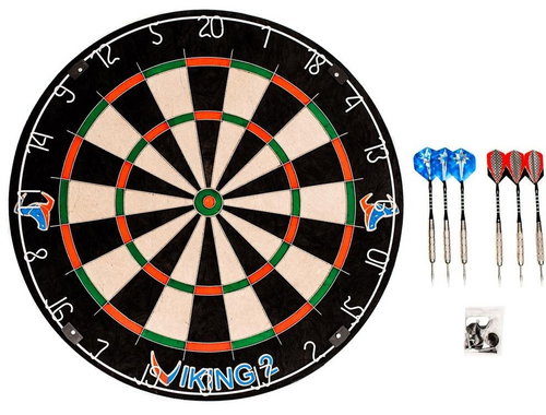 Sisal target Securia Pro Viking 2 - Dartboard - Main image