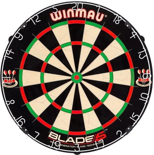 Sisal target WINMAU BLADE 5, tournament quality - Dartboard - Main image