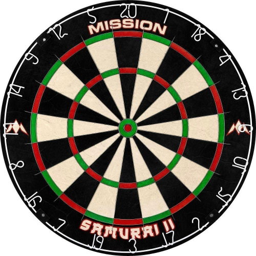 Sisal target Mission Samurai II, tournament quality - Dartboard - Main image