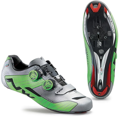 Northwave Extreme Silver / Green - 36 - Spikes - Main image