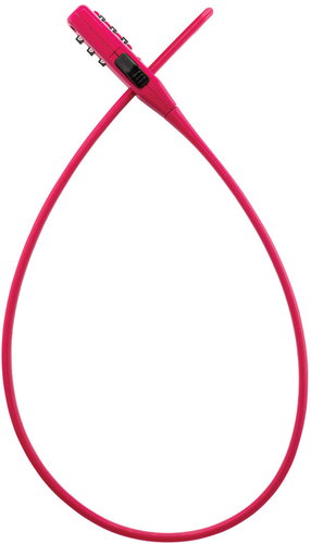 Trelock Strap It Code Lock Pink - Bike Lock - Main image