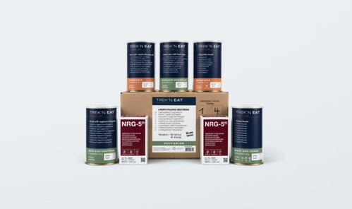 Trek'n eat Three-month pack of non-perishable food, vegetarian - Trvanlivé nutričně vyvážené jídlo - Main image