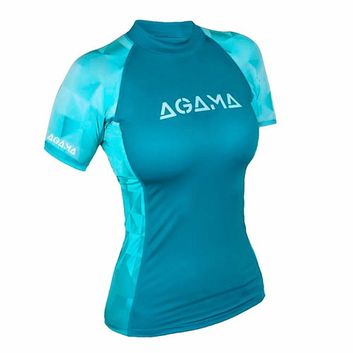 Agama Dámské lycrové triko Aqua Lady kr.ruk. vel. 2 XL - Lycra Clothing - Main image