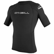 O'neill Men's Basic Skins Crew Lycra Shirt Neck Sleeve Black - Lycra Clothing