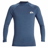 Quiksilver Pánské lycrové triko UFP50 dl.ruk. modro-šedé 3 XL - Lycrové oblečení