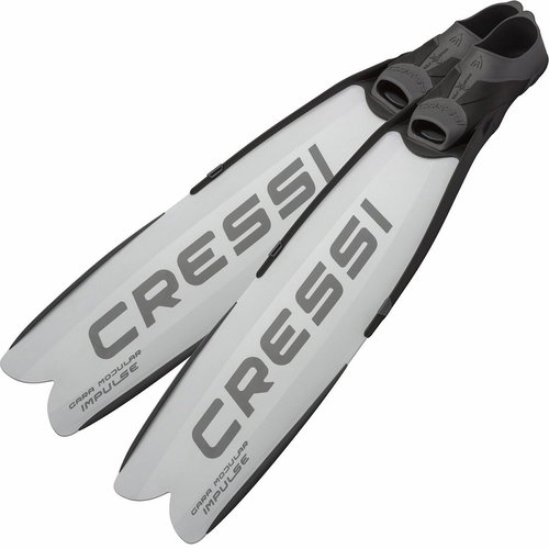 Cressi Freediving Fins Gara Modular Impulse white 46/47 - Fins - Main image