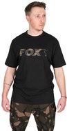 FOX Black/Camo Logo T-Shirt XL - T-Shirt