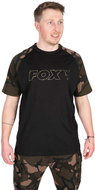 FOX Black/Camo Outline T-Shirt L - T-Shirt