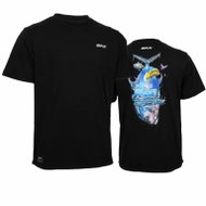BKK Short Sleeve Casual Shirt GT Black XL - T-Shirt