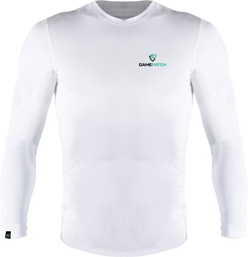 Gamepatch Compression Shirt (Long - Sleeve) white, XXL - T-Shirt - Main image