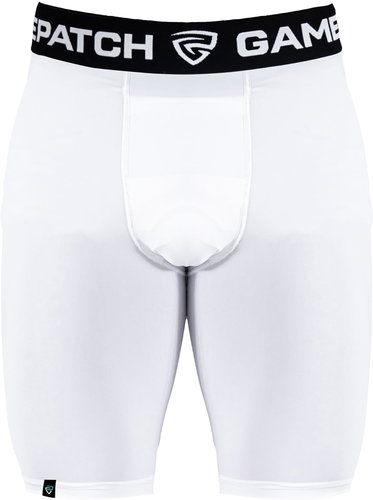 Gamepatch Compression Shorts white, XS - Shorts - Main image