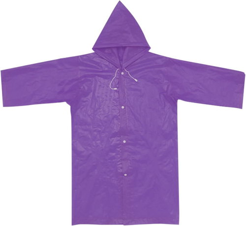 Verk 01697 Adult raincoat purple - Raincoat - Main image