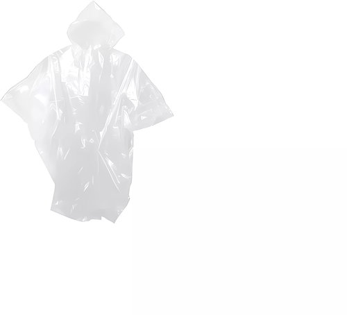 Verk 01698 Adult poncho raincoat clear - Raincoat - Main image