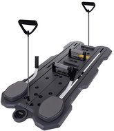 Trizand 26343 Multifunctional pilates exercise board with counter, foldable, grey - Exercise Device