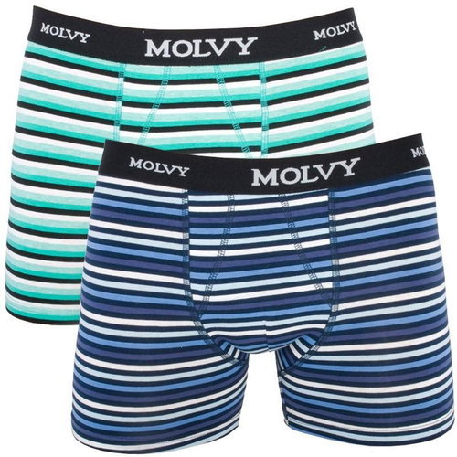 Molvy 2Pack KP-044-BEU, multicolour size L - Boxer Briefs - Main image