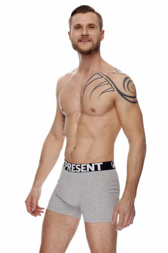 Represent R7M-BOX-0407, Grey, size M - Boxer Briefs - Main image