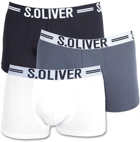 s. Oliver 3Pack 26.899.97.4229.12B9, multicolour size L - Boxer Briefs - Main image