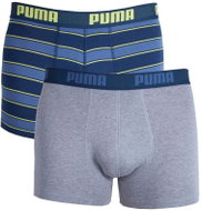 Puma 2Pack 671002001 501 gray-yellow - Boxer Briefs