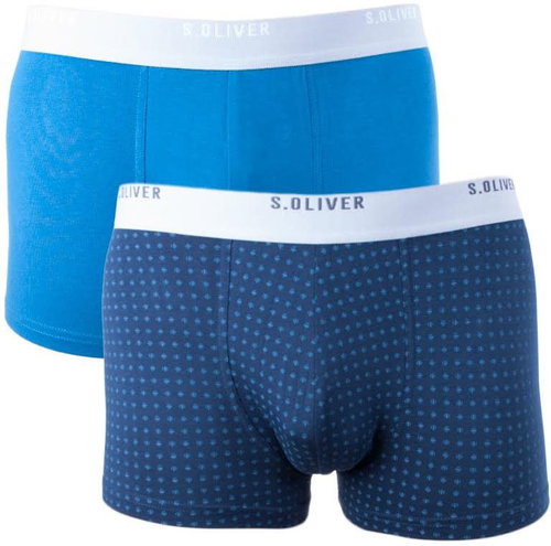 s. Oliver 2Pack 26.899.97.4240 17E2, blue size L - Boxer Briefs - Main image