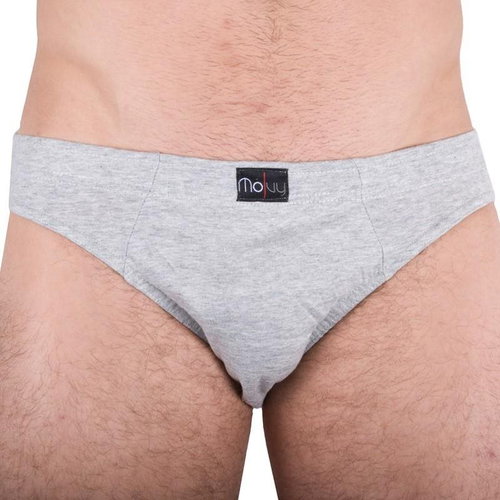 Molvy MP-734-SBU, gray size XL - Briefs - Main image