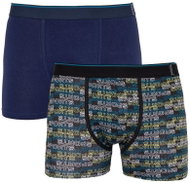 Molvy 2Pack KP-039-BEU2, multicolour size XL - Boxer Briefs