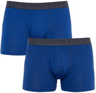 s. Oliver 2Pack 26.899.97.5627.17D1, blue size L - Boxer Briefs