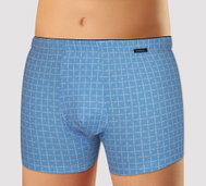 Andrie PS 5334 B cubes, blue size XL - Boxer Briefs