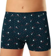 Andrie PS 5520 C - skiers, blue size M - Boxer Briefs