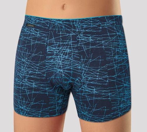 Andrie PS 5264 F lines, blue size L - Boxer Briefs - Main image