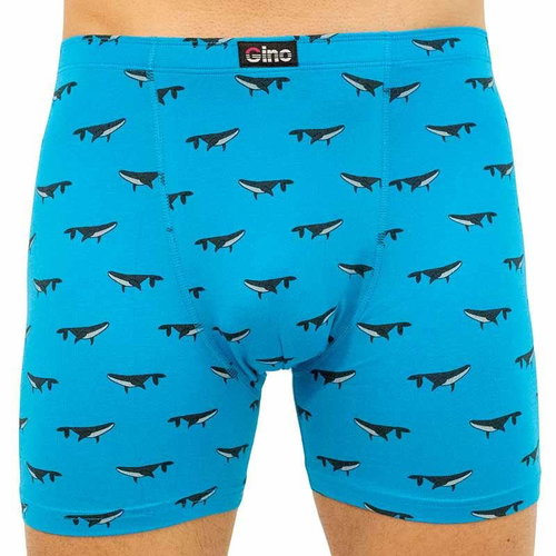 Gino 74126, whale, blue size S - Boxer Briefs - Main image