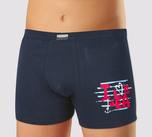 Andrie PS 5294 C, blue size L - Boxer Briefs - Main image