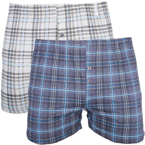 Molvy 2Pack KP-034-BBU, multicolour size L - Boxer Shorts - Main image