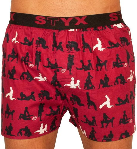 Styx B555, red size XL - Boxer Shorts - Main image