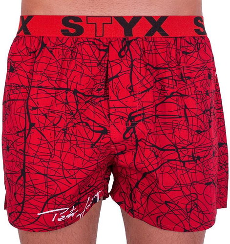 Styx B753, red size XXL - Boxer Shorts - Main image