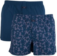 s. Oliver 2Pack 26.899.97.4274.11C1, blue size M - Boxer Shorts
