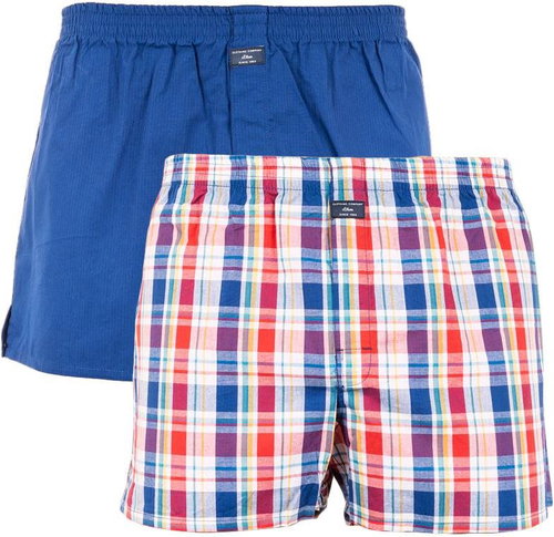 s. Oliver 2Pack 26.899.97.4280.11C3, Multicoloured, size M - Boxer Shorts - Main image